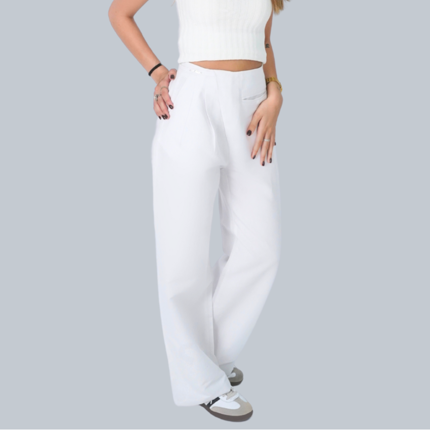 Mable's linen pants for her