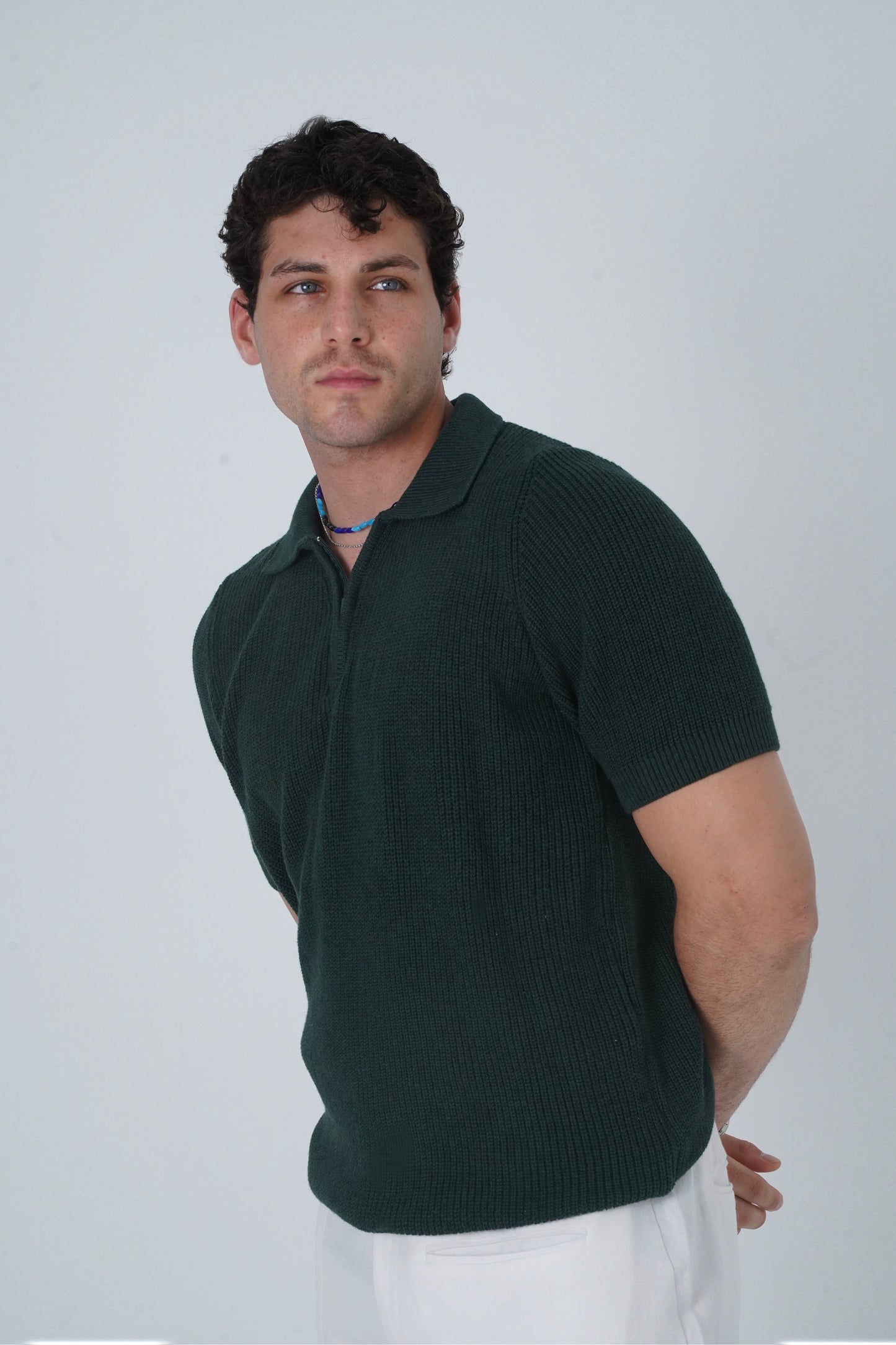 DARK GREEN PREMIUM COTTON POLO SHIRT