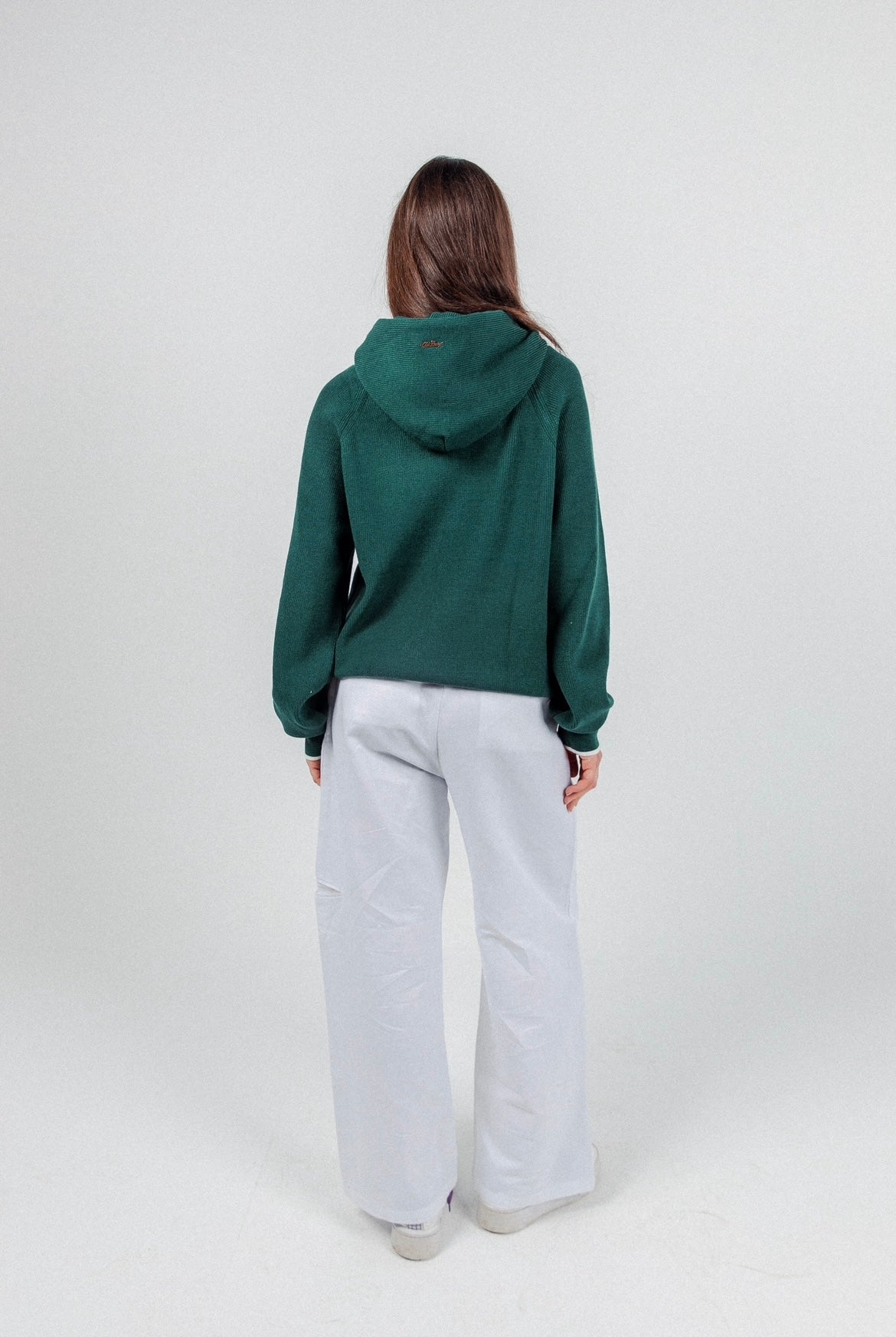 Teal Green James Knitted Overhead