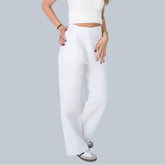Mable's linen pants for her