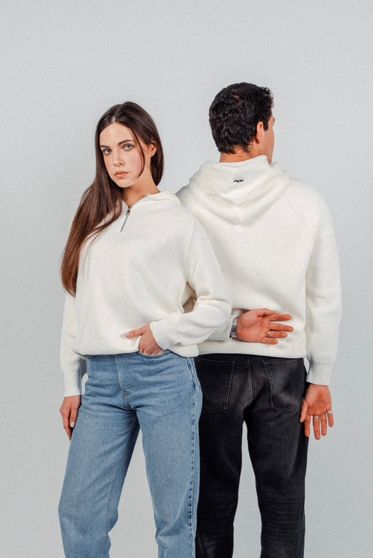 White James Knitted Overhead