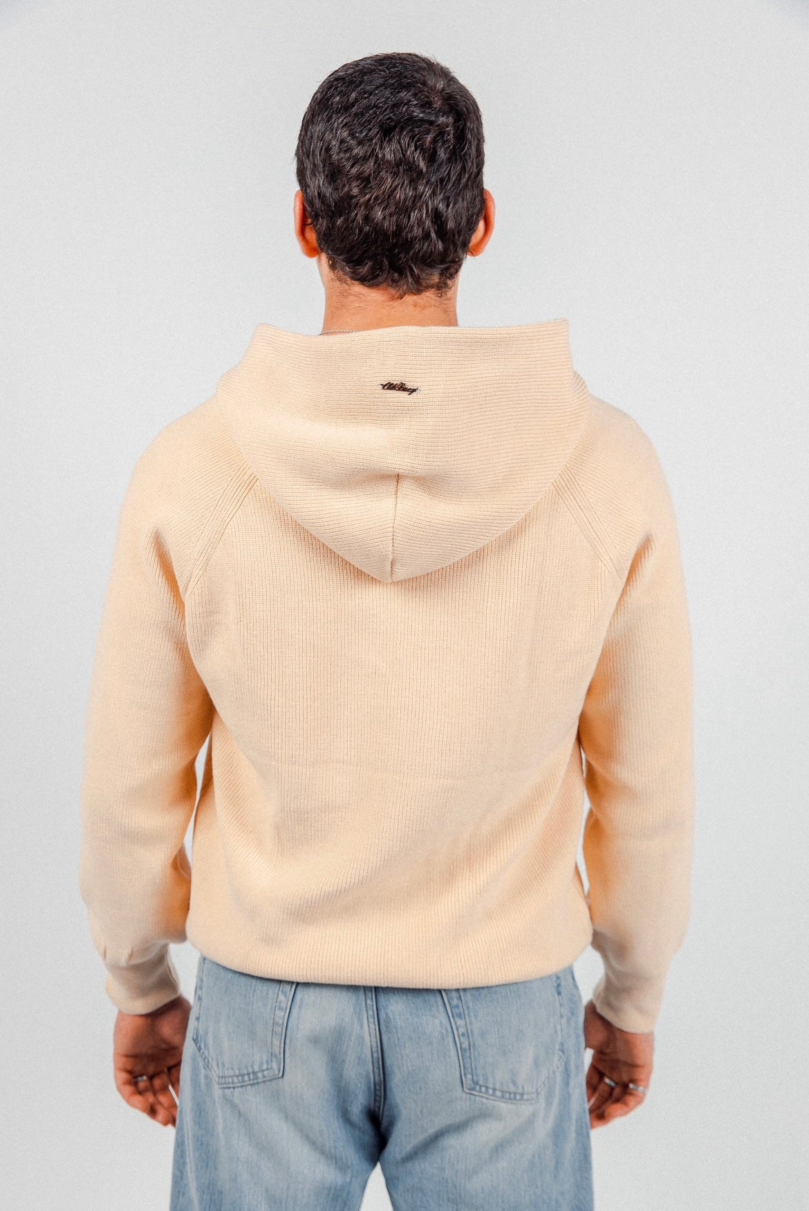 Beige James Knitted Overhead