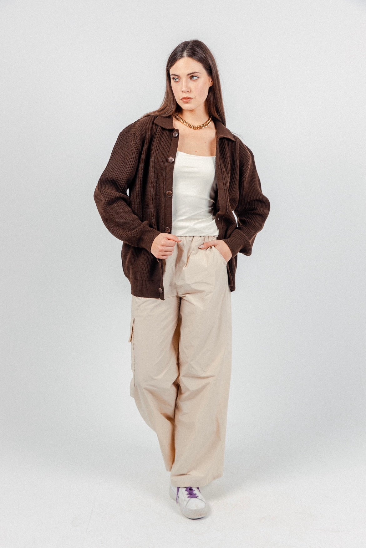 Espresso Cardi Couture