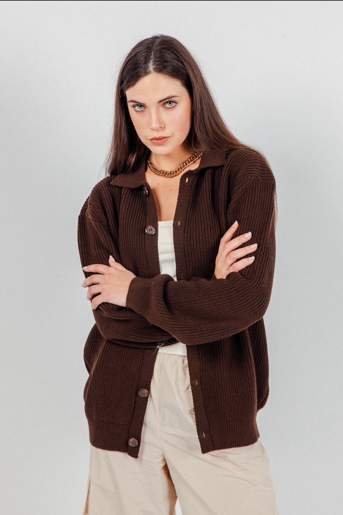 Espresso Cardi Couture