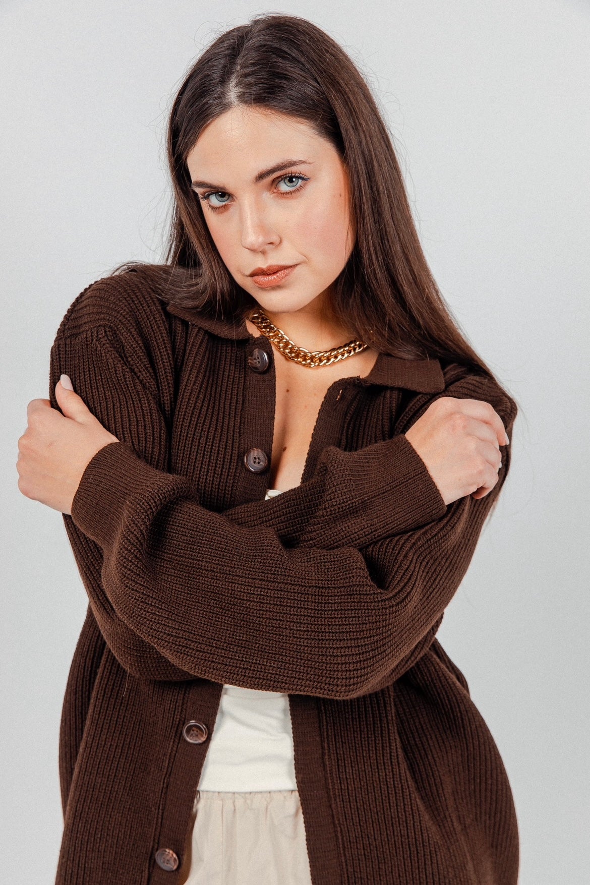 Espresso Cardi Couture