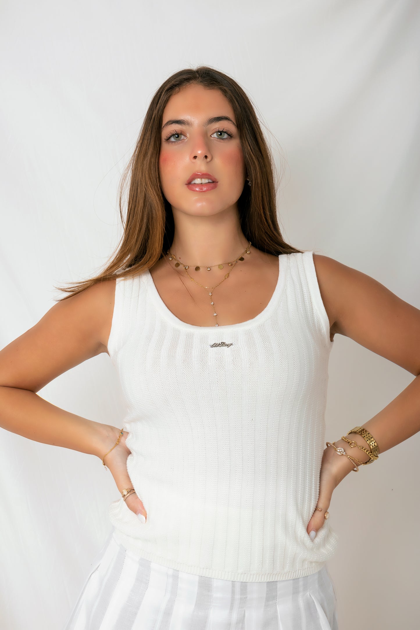 Eleanore's knitted Tank Top